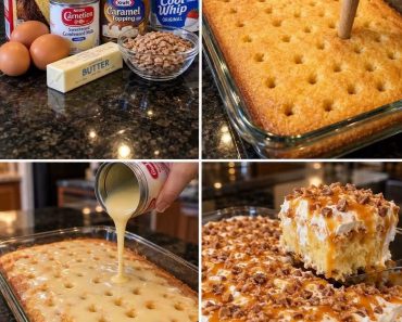Caramel Poke Cake