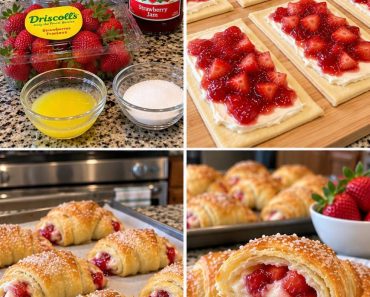 Strawberry Cream Cheese Crescent Rolls
